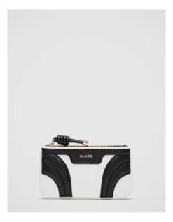 Jagger Petite Wallet In Black White