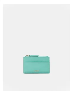 Classico Duo Card Wallet In Lagoon