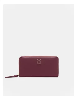 Hendrix Wallet In Rich Berry