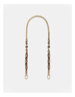 Mix It Up Crossbody Bag Strap In Light Gold