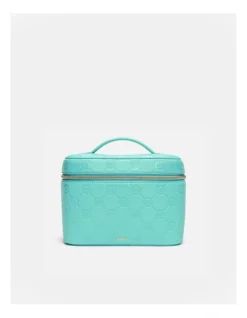Mim-gram Vanity Case In Lagoon
