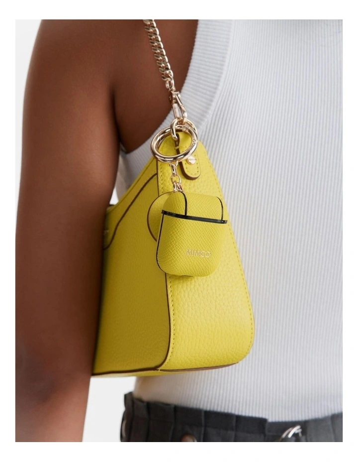 Mimpod Airpod Keyring Case In Spiced Chartreuse 2 Mimpod Airpod Keyring Case In Spiced Chartreuse - Image 2