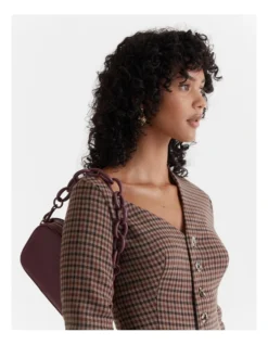 Acrylic Shoulder Bag Strap In Rich Berry 5 Acrylic Shoulder Bag Strap In Rich Berry -Myer Clothing Shop 992649970 3 720x928