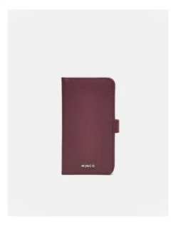 Classico Flip Case For Iphone 13-13 Pro In Rich Berry