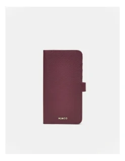 Classico Flip Case For Iphone 13 Pro Max In Rich Berry