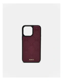 Mim-gram Phone Case For Iphone 14 Pro Max In Rich Berry