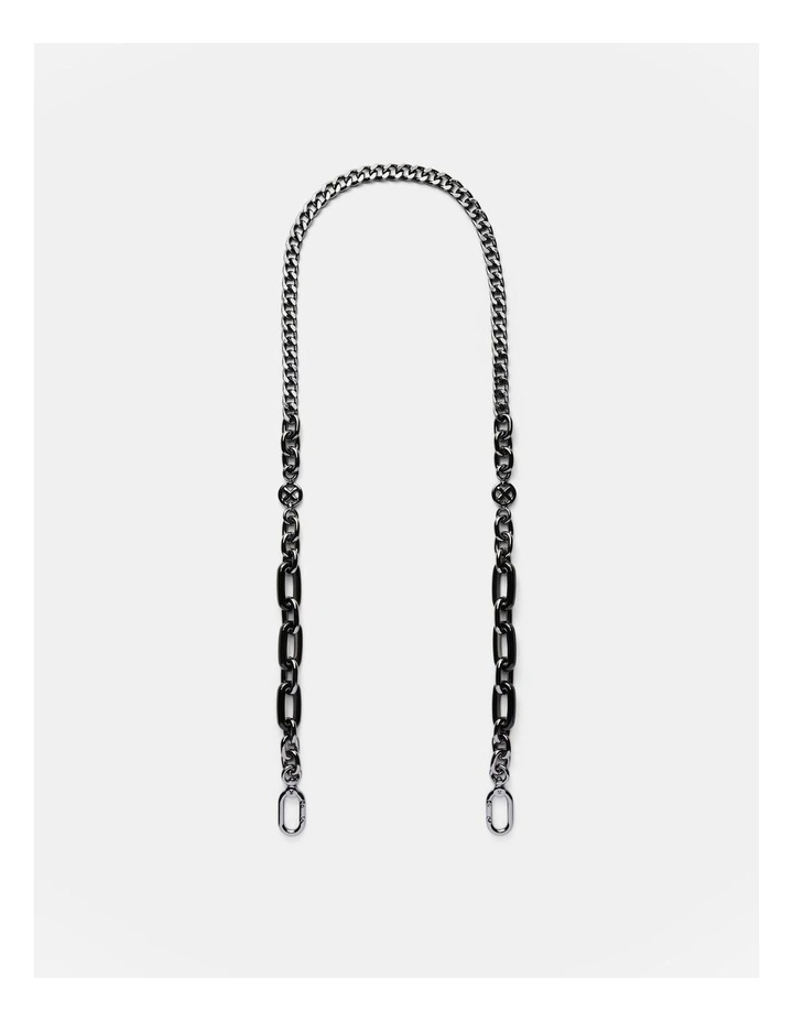 Mix It Up Crossbody Bag Strap In Black Gunmetal 1 Mix It Up Crossbody Bag Strap In Black Gunmetal