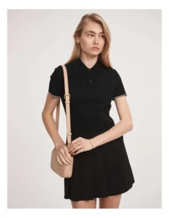 Link Crossbody Bag Strap In Almond 5 Link Crossbody Bag Strap In Almond -Myer Clothing Shop 992651950 3 720x928