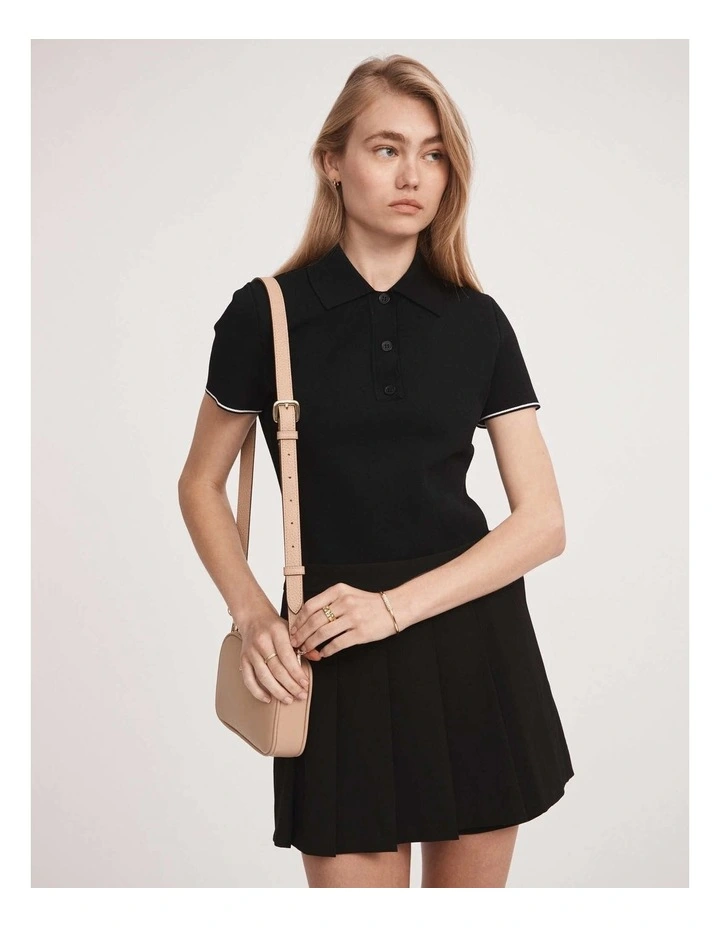 Link Crossbody Bag Strap In Almond 3 Link Crossbody Bag Strap In Almond - Image 3