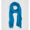 Luxe Essential Wool Blend Scarf In Sorrento Blue