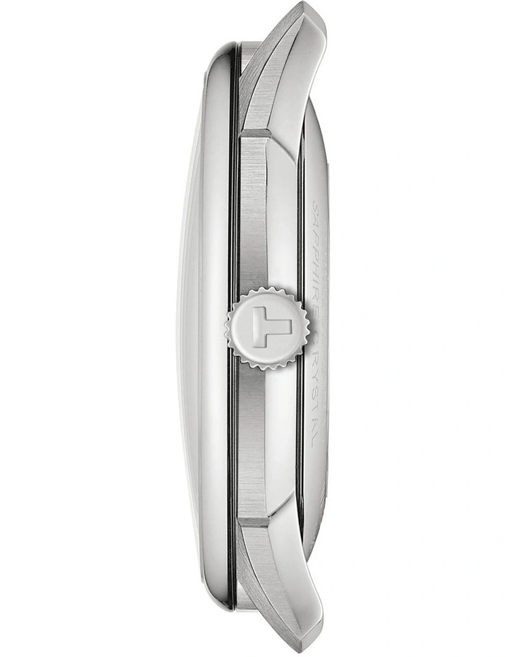 Tissot Chemin Des Tourelles Powermatic 80 42mm T1394071626100 Watch In Ivory 3 Tissot Chemin Des Tourelles Powermatic 80 42mm T1394071626100 Watch In Ivory - Image 3