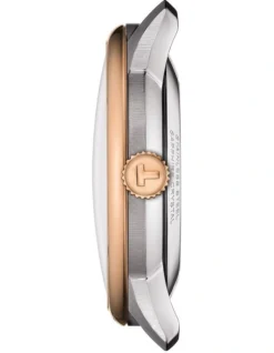 Tissot Chemin Des Tourelles Powermatic 80 39mm T1398072203800 Watch In Silver/Rose Gold 6 Tissot Chemin Des Tourelles Powermatic 80 39mm T1398072203800 Watch In Silver/Rose Gold -Myer Clothing Shop 993343870 3 720x928