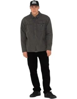 Rusty Dungaree Jacket In Black -Myer Clothing Shop 993703690 6 720x928