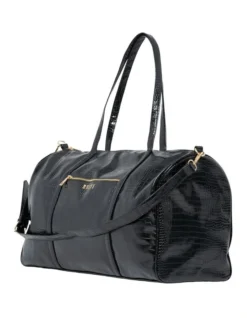 Rusty Victoria Weekender Bag In Black -Myer Clothing Shop 993722500 5 720x928