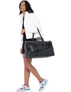 Rusty Victoria Weekender Bag In Black -Myer Clothing Shop 993722500 7 720x928
