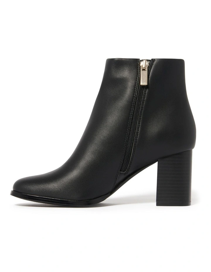 Forever New April Block Heel Boots In Black 3 Forever New April Block Heel Boots In Black - Image 3