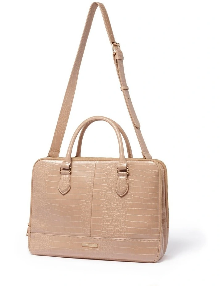 Forever New Lauren Laptop Bag In Beige 2 Forever New Lauren Laptop Bag In Beige - Image 2