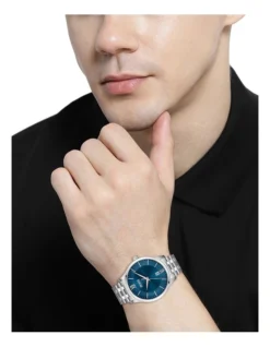 Hugo Boss Elite Stainless Steel Watch In Blue -Myer Clothing Shop 994759300 4 720x928