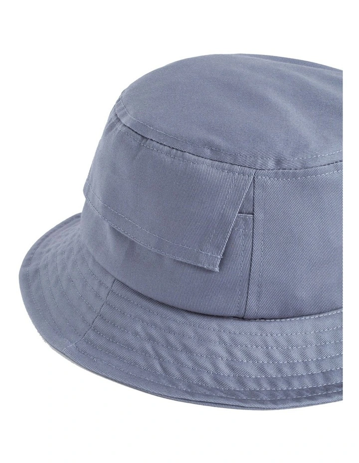 French Connection Pocket Bucket Hat In Blue 3 French Connection Pocket Bucket Hat In Blue - Image 3