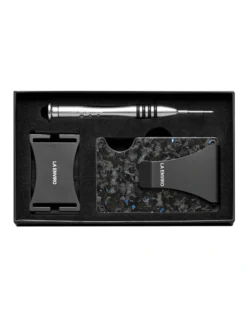 Lorne Forged Carbon Wallet In Gloss Blue -Myer Clothing Shop 995139640 6 720x928