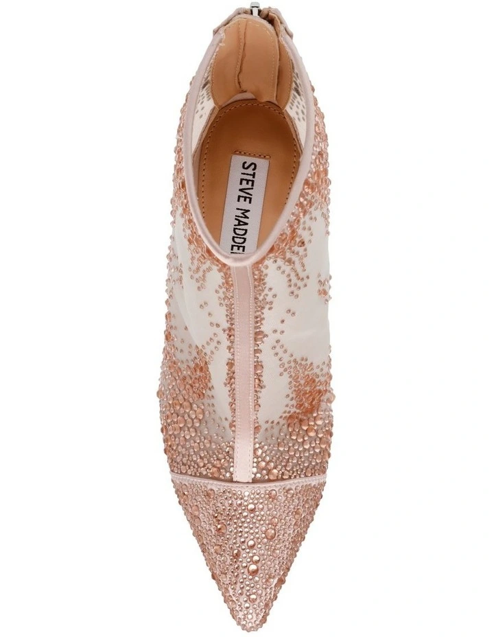 Steve Madden Valentia Heeled Boot In Rose Gold 5 Steve Madden Valentia Heeled Boot In Rose Gold - Image 5