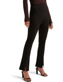 Layla Split Leg Ponte Pant In Black 7 Layla Split Leg Ponte Pant In Black -Myer Clothing Shop 995429350 3 720x928