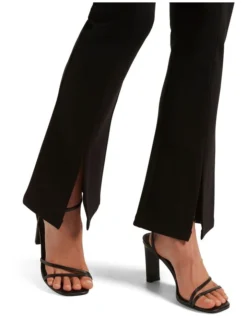 Layla Split Leg Ponte Pant In Black 8 Layla Split Leg Ponte Pant In Black -Myer Clothing Shop 995429350 4 720x928