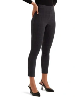 Forever New Chloe Check Pull On Legging In Grey -Myer Clothing Shop 995432140 3 720x928