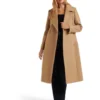 Forever New Olivia Wrap Coat In Brown
