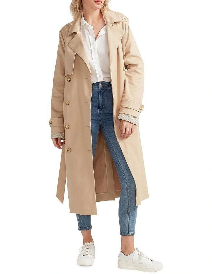 Empirical Trench Coat In Brown 1 Empirical Trench Coat In Brown